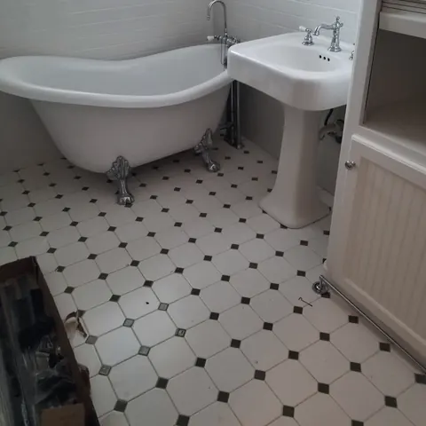 A photograph of its work, from Fountain Plumbing, Inc’s own photographs.