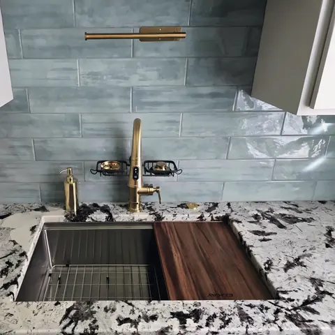 A photograph of its work, from PrimeTime Plumbing’s own photographs.